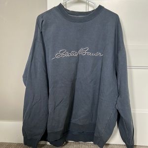Eddie Bauer Blue Sweatshirt